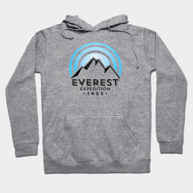 1953 Everest Expedition Hoodie by Graphico